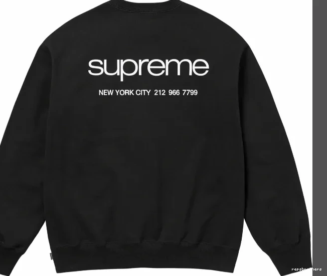 L Crewneck XL Hoodie NYC Black Sapphire M S 0821